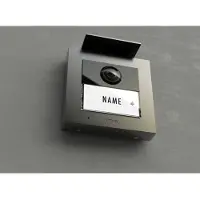 M-E Modern-Electronics VDV-2010 S Utomhusenhet Video-porttelefon Sladd, RFID Silver