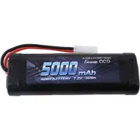 Gens ace RC Batteripack (NiMh) 7.2 V 5000 mAh Antal celler: 6 1 C Stick Tamiya
