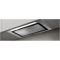 Elica Lane GR/A/52 - Kåpa - huv - bredd: 51.4 cm - djup: 28.3 cm - utsug och återcirkulering (-) - grå