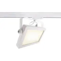 LIGHT IMPRESSIONS Flood Högvolt-skensystem LED fast installerad 30 W EEK: F (A - G) LED Alarmvitt (RAL 9016)