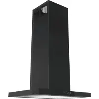 Silverline Beta Ada SL 4117-80 SR - Kåpa - fritt hängande - bredd: 79.6 cm - djup: 46 cm - utsug och återcirkulering (-) - med intern/valfri extern motor - svart