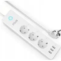 Sonstige Verlage A5 smart grenuttag Tasmota 15A/mätning/3xSchuko/3xUSB