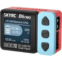 SkyRC B6neo RC-batteriladdare 10 A Bly, LiFePO, LiHV, LiIon, LiPo, NiCd, NiMH