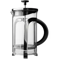 Aerolatte fransk press kaffepress svart, transparent