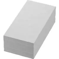 Duni Servett Bio DuniSoft 40x40 cm 1/8-vik vit, 6 pk x 60 st/fp