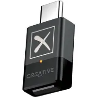 Creative Labs BT-W5 - Trådlös Bluetooth-ljudsändare för spelkonsol, dator - smart, med aptX Adaptive
