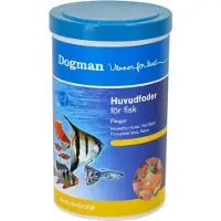 Dogman Huvudfoder För Fisk 1000ml