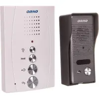 ORNO intercom för enfamiljshus handsfree ELUVIO svart