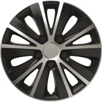 Versaco -halsband Kolpak Rapide silver/svart 14 ``, 1 st.