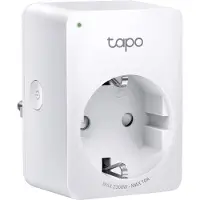 TP-LINK TAPO P100M, inomhus, Vit, Hem, Kontor, Polykarbonat, CE, EAC, RoHS, TPBY, Trådlös