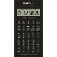 Texas Instruments Ba Ii Plus Professional Iibapro/fc/3e12/a Kalkylator
