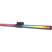 Savio LB-01 Light Bar RGB, Rektangulär, Svart, Gjuten aluminium, Hem, Kontor, 7,5 W, RGB