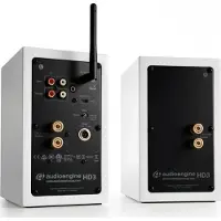 Audioengine HD3, 2.0 kanaler, Kabel & Trådlös, 15 W, 65 - 22000 hz, Vit