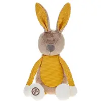 Beppe Beige and honey bunny mascot Enzo 20 cm