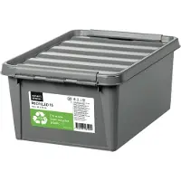 Smartstore Förvaringsbox Recycled 15 14 l 18 x 30 x 40 cm grå