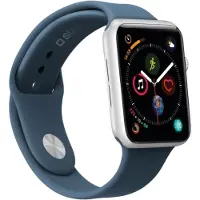 Case4Me Silikonarmband till Apple Watch 38/40/41 mm, blått