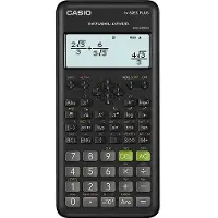 Casio FX-82ES PLUS-2, Ficka, Vetenskapsfunktion, 12 siffror, Batteri, Svart