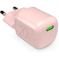 Puro PUFCMTCUSBC20WGROSE, inomhus, AC, 12 V, Trådlös laddning, Rosa