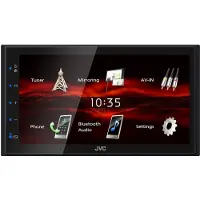 JVC KW-M180BT 2-DIN BT bilradio med skärm