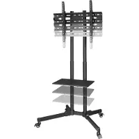 Hama 00220874 TV-golvstativ 81,3 cm (32) - 190,5 cm (75) Justerbar i höjd