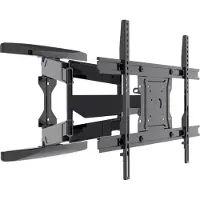 Sinox beslag Sinox One SOB0186 - Monteringssats (väggfäste) - justerbar dubbel arm med fullt rörelseområde - för LCD-TV/välvd LCD-TV - svart - skärmstorlek: 37-85