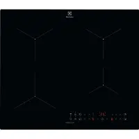 Electrolux LIL61434C, Svart, Inbyggd, 59 cm, Zoninduktionshäll, Keramik, 4 zon(er)