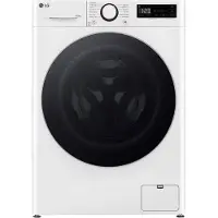 LG F2DR508S1W - Tvättmaskin/torktumlare - bredd: 60 cm - djup: 53.5 cm - höjd: 85 cm - frontmatad - 8 kg - 1200 rpm - vit