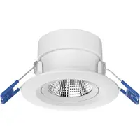 Opple Lighting LEDSpotRA-Chiara-E 9W-DIM-930-36D-WH, Nedtryckbar spotlight, Glödlampan/-lamporna kan inte bytas ut, 1 lampor, LED, 675 LM, Vit