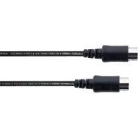 Cordial ED 3 AA, DIN (5-pin), DIN (5-pin), 3 m, Svart