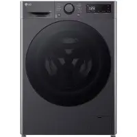LG Serie R5 F2WR508S2M - Tvättmaskin - bredd: 60 cm - djup: 53.5 cm - höjd: 85 cm - frontmatad - 8 kg - 1200 rpm - mitten svart