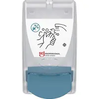 SC Johnson Professional Dispenser SCJ Professional OxyBac 1000 ml vit, manuell, med ljusblå knapp