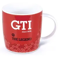 Vw-collect VW GTI kaffekopp “The Legend” röd 370 ml