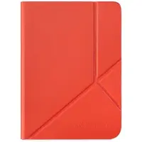 KOBO Clara SleepCover - Vikbart fodral för eBook-läsare - cayenneröd - för Clara Colour