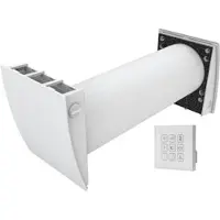 DUKA Ventilation Duka One D6, Ø160 mm, vit