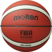Molten B5G3800, Brun, Läder, Inomhus & utomhus, Mönstrad, FIBA, Laminerad