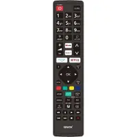 Sinox beslag Sinox SXR1250, TV, RF Trådlös, Tryckknappar, Svart