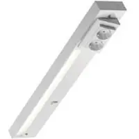 SOLAR PLUS Unos II 10W 3000K 1000lm 2xSchuko kontakt 595mm vit