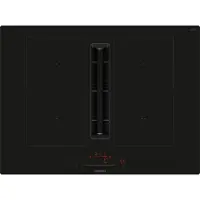 Siemens iQ500 ED711HQ26E - Induktionshäll - 4 kokplattor - Fördjupning - bredd: 56 cm - djup: 49 cm - Klass B - ramlös - svart med nedåtriktat utlo...
