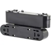 Brilliant Lågspänningssystem-komponent Skenadapter Sand, Svart 30042/76 Click&Shine Adapter schwenkbar 11,5 cm