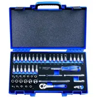King Tony Hylsnyckelsats 2550MRV 1/4 50 delar 4-14mm