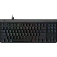 Logitech G G515 - Tangentbord - TKL - bakgrundsbelyst - USB - QWERTY - nordiskt (danska/finska/norska/svenska) - tangentbrytare: GL Tactile - svart