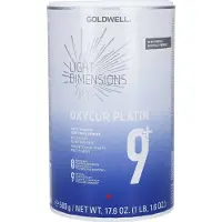 Goldwell Light Dimensions Oxycur Platin 9+ multifunktionsblekningspulver 500 g