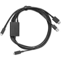 Wacom - Video / USB-adapter - USB-C (han) till USB, HDMI, USB-C (han)