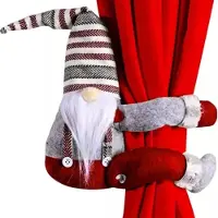 Ruhhy Juldekoration Gnome/Dvärg på kardborreband 20360