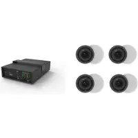 VivoLink - AUDIO Pack - högtalarsystem - 110 Watt - svart, vit