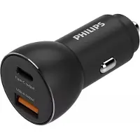 Philips USB snabbladdare för cigarettuttag USB-A+C 36W