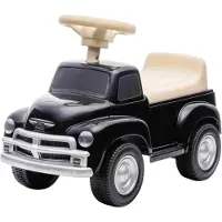 MegaLeg Chevrolet 3100 gåbil med lädersits, svart