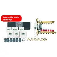 Roth Grab and Go golvvärmepaket för 6 rum 230V med TouchLine-styrning & 15-60 cirkulationspump