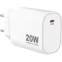 Sinox 230V USB-C PD-laddare 20W vit