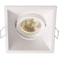 Deko-light Arktur 110020 infälld takring LED (RGB), Halogen GU5.3, MR16 35 W signalvit (RAL 9003)